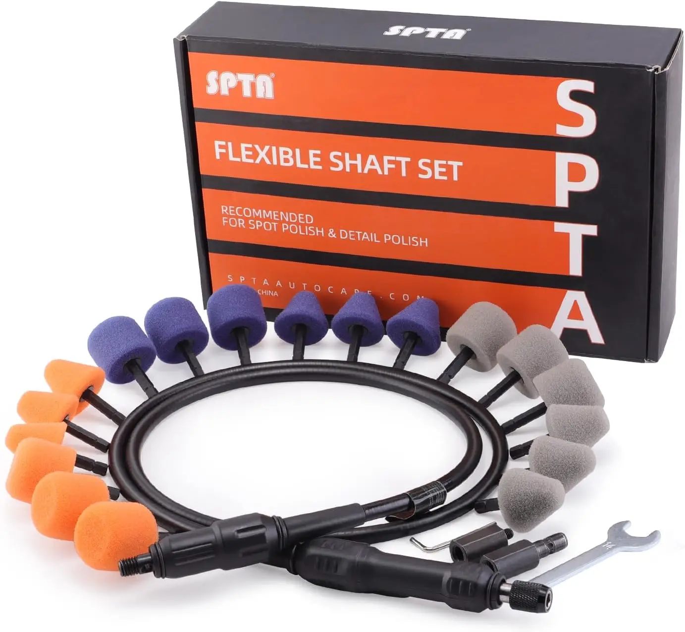 

Мини-набор полировальных шариков с коническими и цилиндрическими барабанами из 18 шт. для детализации колес автомобиля, плотные помехи — PT101