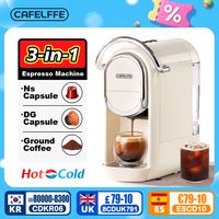 Cafelffe Multiple Capsule Coffee Machine Espresso maker Dolce Gusto Nespresso Powder cafeteria Gift for Lover,Dad,Hot/Cold 3in1