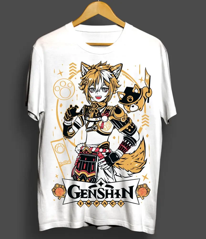 Genshin Impact Gorou UnisexT-Shirt,gorou,Anime,Manga,Graphic Tee All Size
