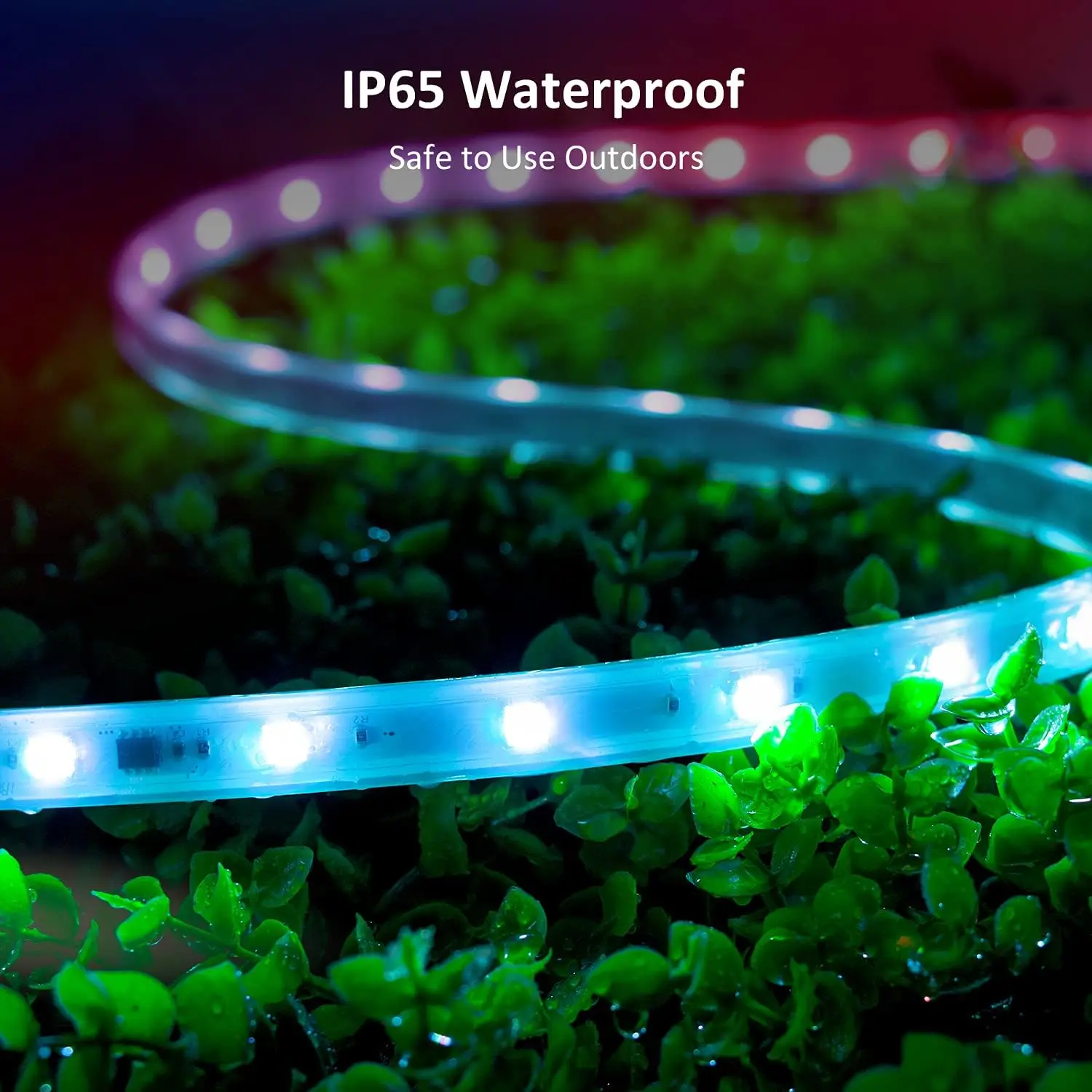 WIFI RGBIC WS2811 Pixel LED Strip Light IP65 Striscia pixel LED impermeabile per esterni RGB Dream Color che cambia luci punto pixel LED