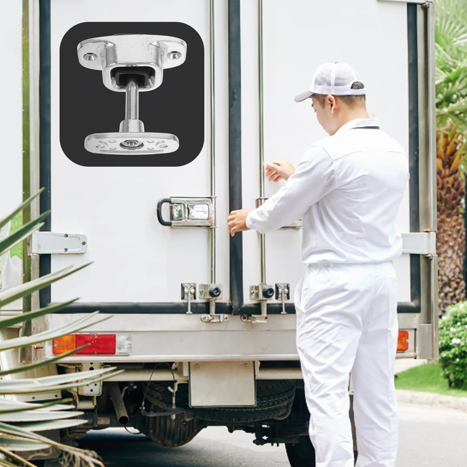 

Catch Heavy Duty Van Van Interior Door Parts Holder For Bus Rv Trailer Motorhome Door Latch Durable Buffer Stopper