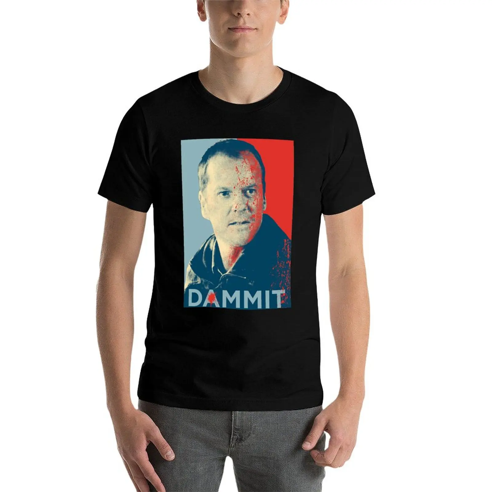 قميص باور تي 24 تي شيرت شخصي جرافيك مضحك تي شيرت رجل تي شيرت قطن جاك تي شيرت #4