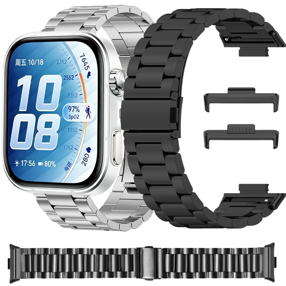 Metall-Armband für Huawei Watch Fit 5 4 Pro Smartwatch Edelstahl Komfortables Armband Huawei Watch Fit 5 4 3 Correa