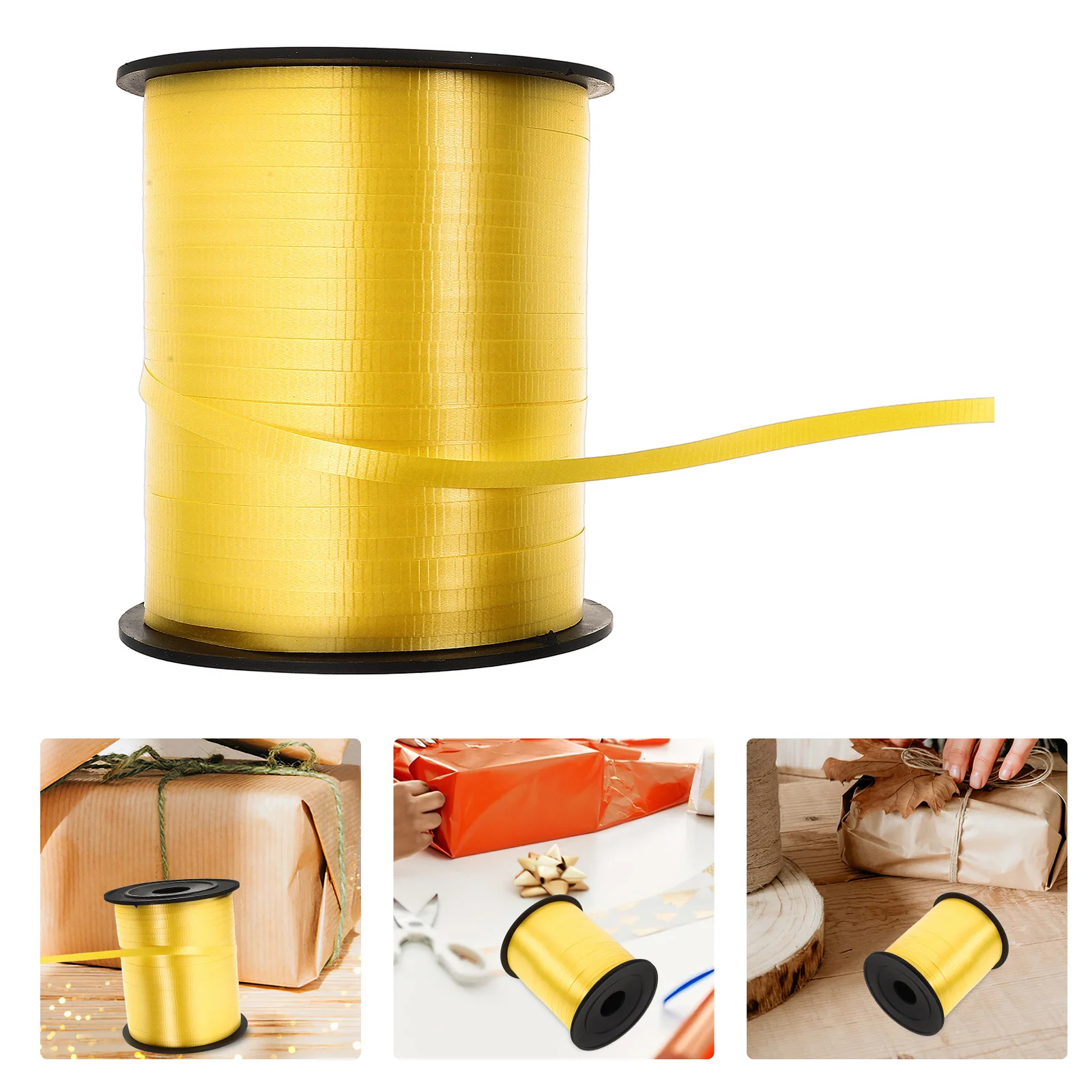 

Exquisite PVC Ribbon 250 Yard Bright Wrapping Versatile Balloon String Party Decorations Curling Ribbon Balloon String