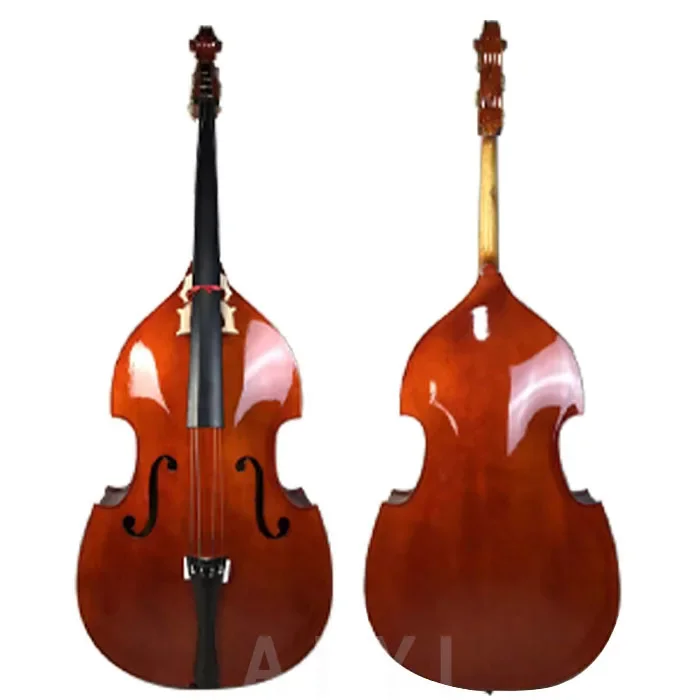 Wholesale full size cheap  double bass violin 4/4 3/4 instrument