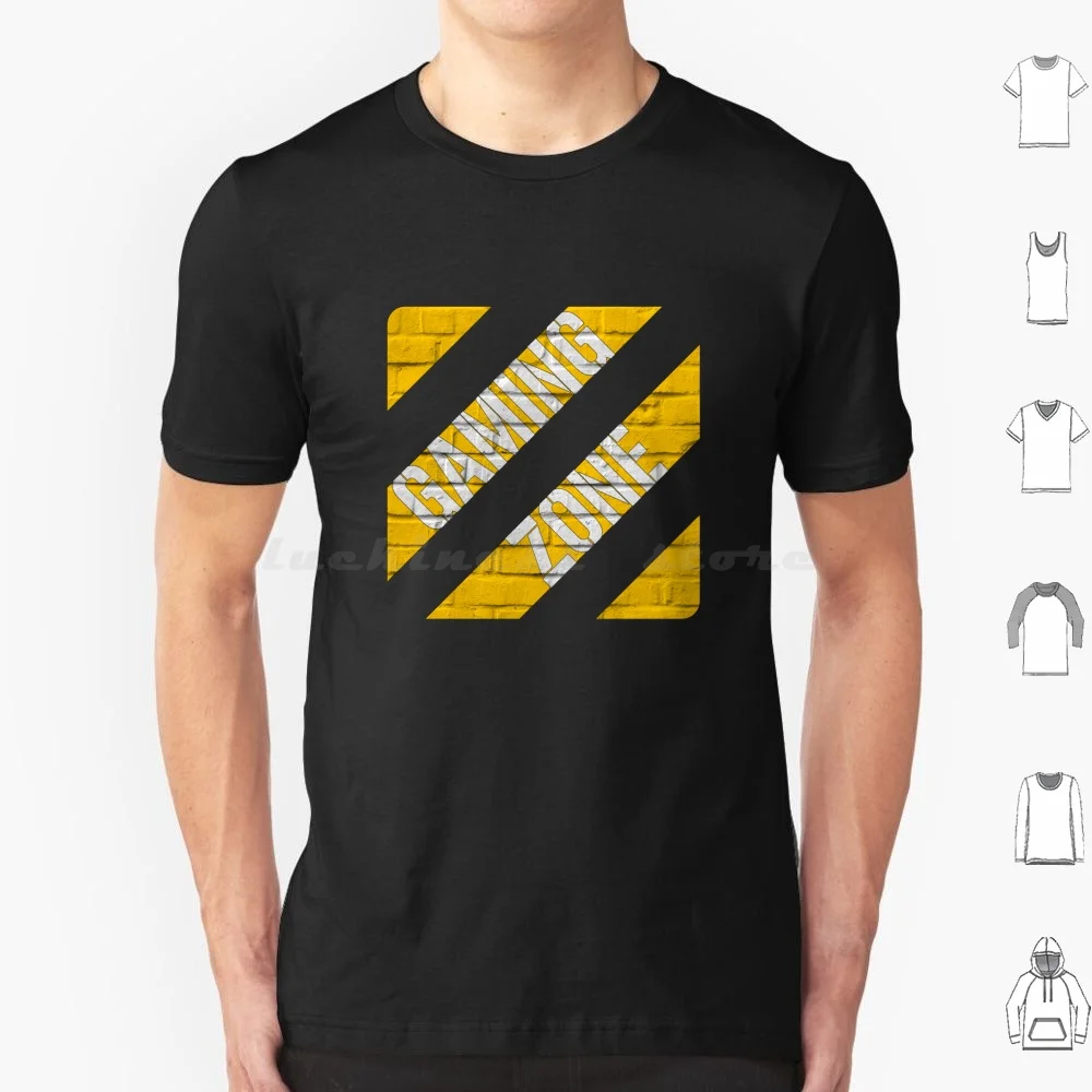 Camiseta de zona de juegos 6xl, camiseta fresca de algodón, juego de videojuegos, juego de Pc, realidad Virtual, Ps3 One, consola Ps4, controlador de videojuegos