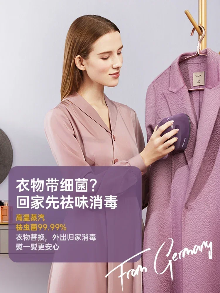 Mesin setrika genggam portabel, mesin setrika uap gantung Mini perjalanan bisnis perjalanan kecil baru untuk rumah