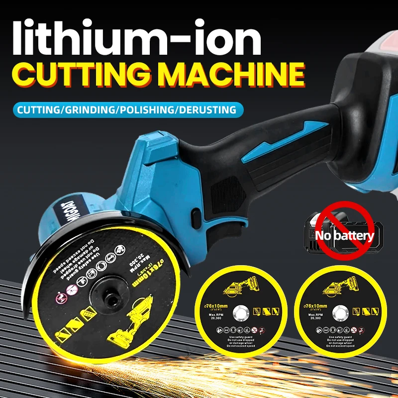 

Прецизионная мини-шлифовальная машина MIGOAT, ремесленный инструмент 3-в-1 для гравировки и шлифования, многофункциональная обработка для батареи Makita 18–21 В