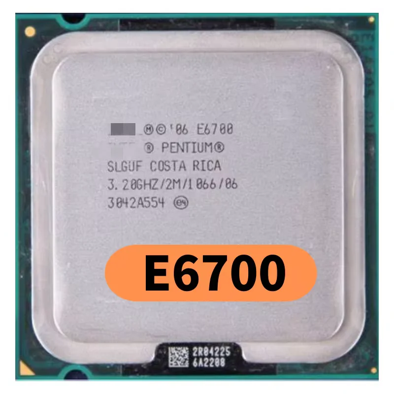 Pentium Dual-Core E6700 3.2 GHz Dual-Core CPU 2M 65W 1066 LGA 775