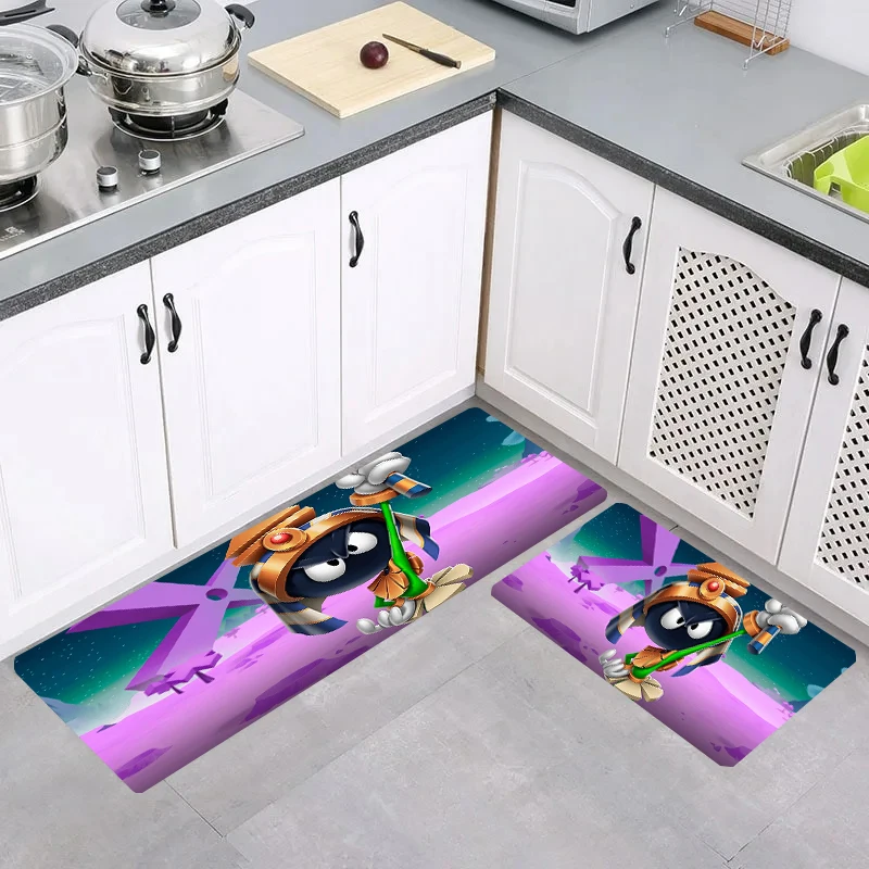 Rugs M-Marvin Cartoon M-Martian Aesthetic Room Decoration Bathroom Mat Carpet Entrance of House Balcony Home Carpets Kitchen Rug