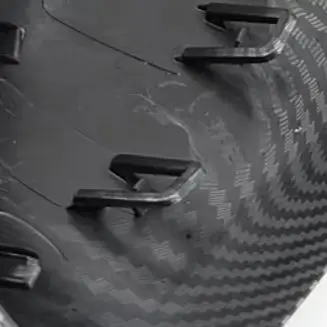 Carbon Fiber/Black Rearview Side Mirror Covers Cap left and right For GOLF / GTI MK6 2010-2013