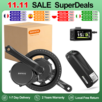 Bafang BBS02B BBS02 48V 500W 750W 1000W Mid Drive Motor 8fun Electric Bike Ebike Conversion Kit 48V 20AH Lithium Battery Kit