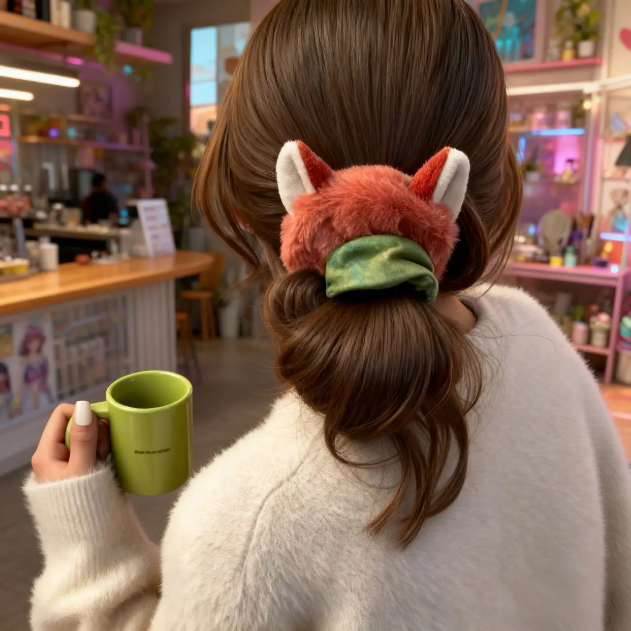 1 قطعة ل Zootopia الشعر حلقة جودي هوبس نيك وايلد التعادل Scrunchies للنساء الفتيات مرونة إكسسوارات الشعر شخصية حيوان لطيف #4