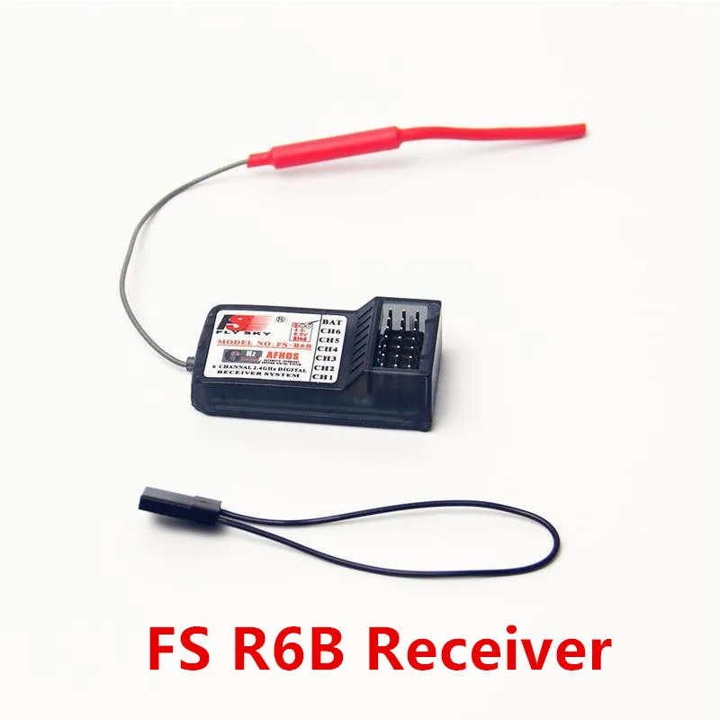 FlySky FS-R6B 2.4Ghz 6CH Receiver Receptor Failsafe for FS CT6B FS-T6 FS-TH9X i6 i10 Radio Transmitter Remote Control