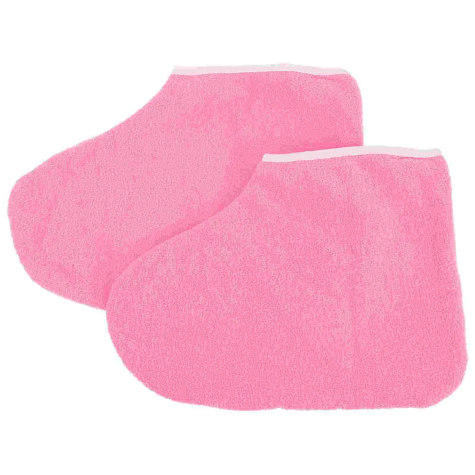 2 Pcs Manicure Booties Moisturizing Foot Care Socks Women Girls for Fabric Cracked Heels Women's