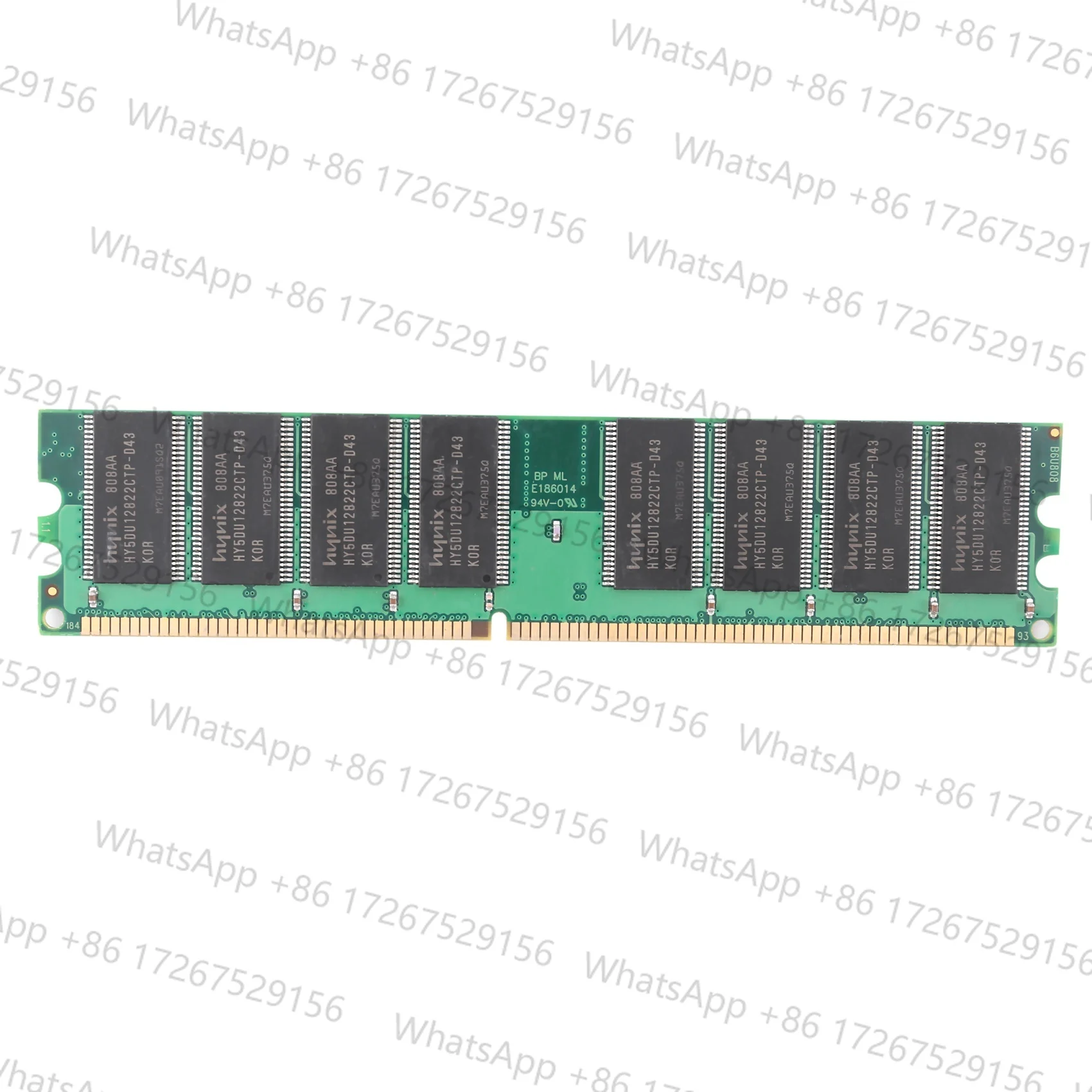 Trendy! DDR 1GB PC Memory Ram DDR1 Desktop PC3200 400MHz 184 Pin Non-ECC Computer Memoria Module