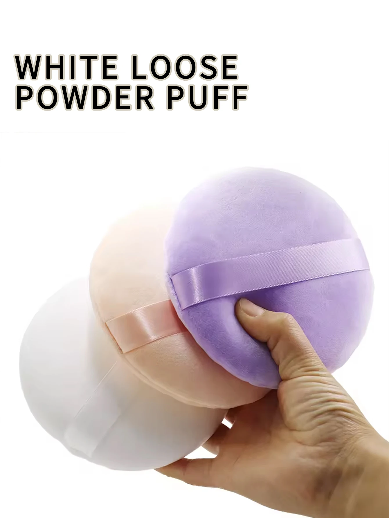 1Pcs Large Loose Powder Puff Makeup Blender Super Soft Baby Talcum Powder Puffs Tools Foundation Cosmetic Puff