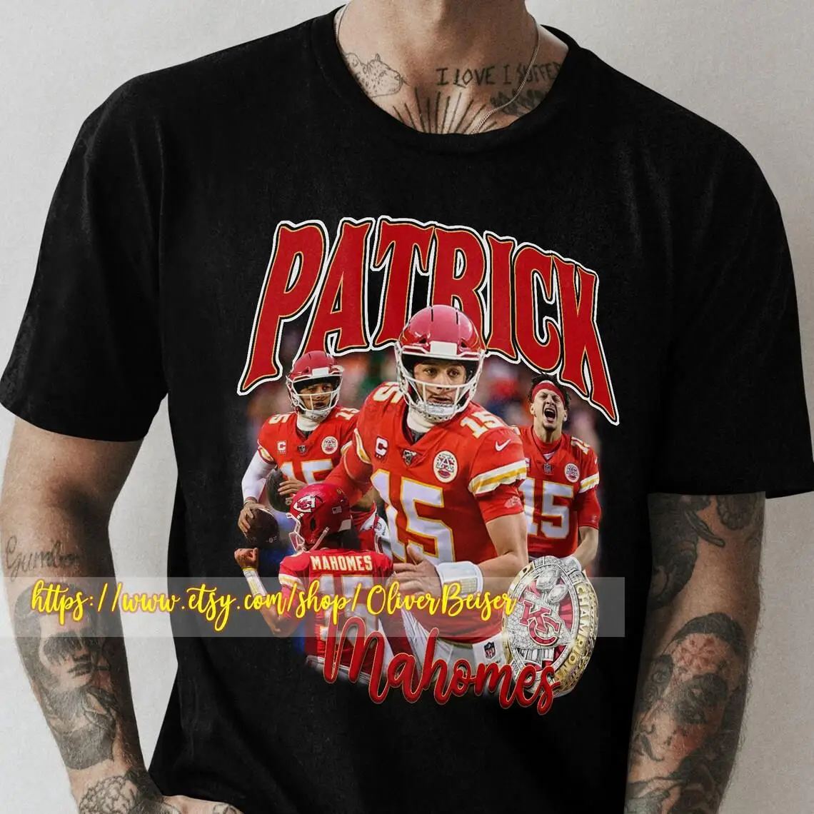 Patrick Mahomes Vintage Shirt Patrick Mahomes Fan Tee Patrick Mahomes Retro 90s Sweater Aesthetic Bootleg Shirt Homage TeeFootba