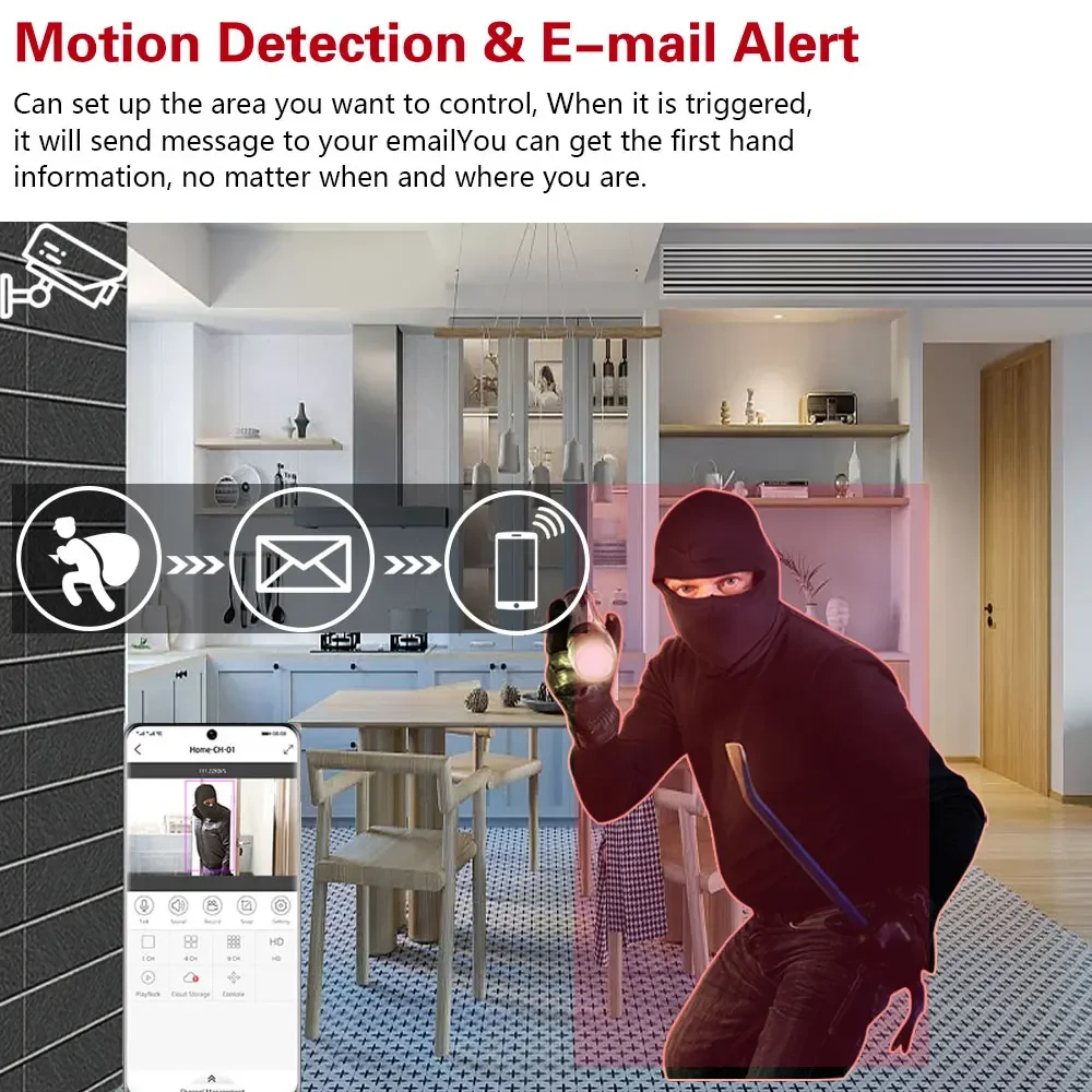 8CH 4K 8MP Dome PTZ Security POE IP Camera System Outdoor AI Human Detect  Audio Video Surveillance NVR Camera Kit