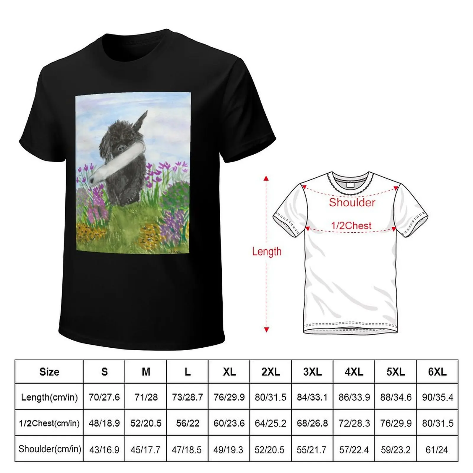 Flat Coated Retriever Puppy T-Shirt plus size clothes street wear quick drying oversized graphic tee anime shirts men