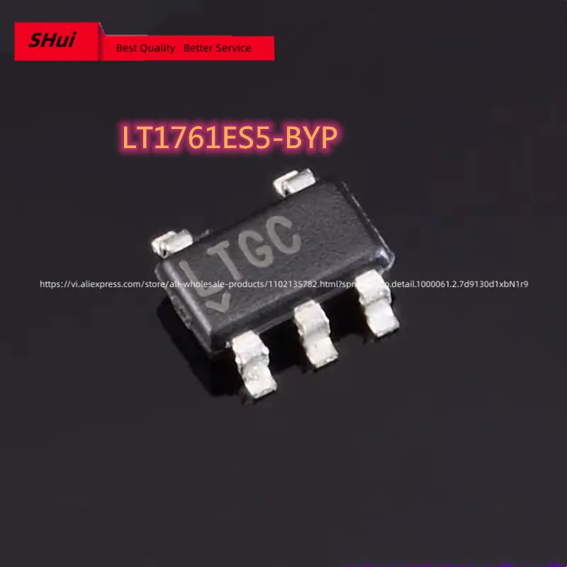 

5PCS LT1761ES5-BYP LTGC LT1761ES5-BYP#TRPBF LT1761 SOT23