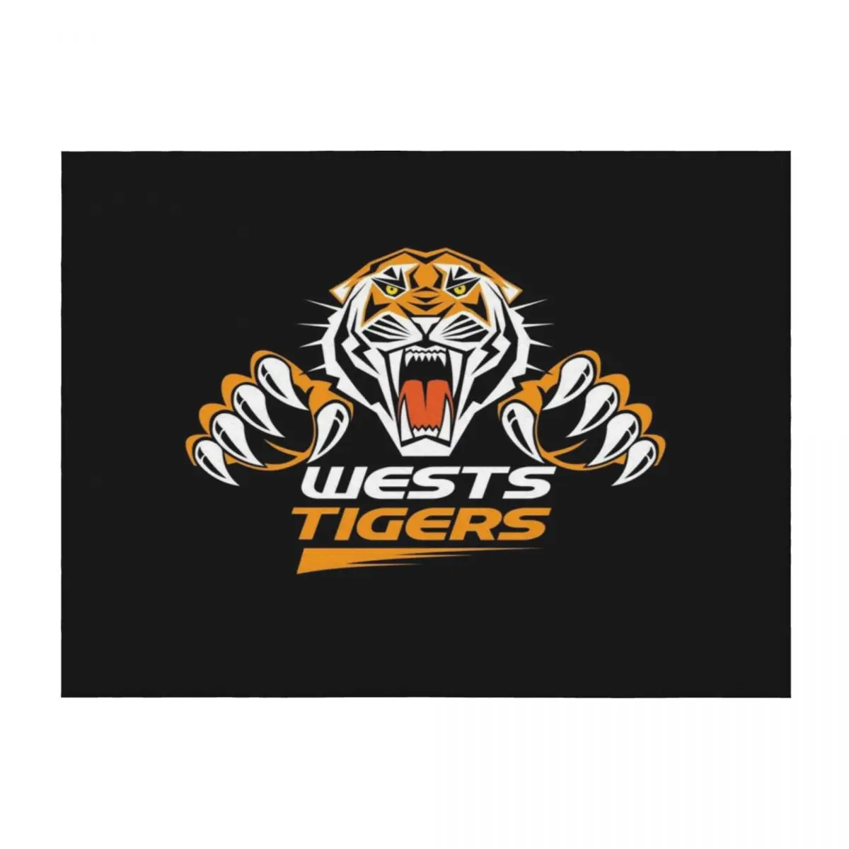 

New-Wests-Tigers-01-Icon Throw Blanket Luxury Brand warm winter Bed Fashionable wednesday Blankets