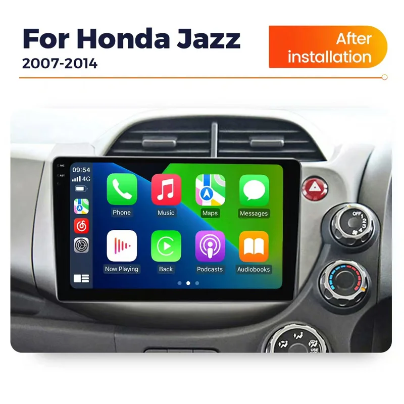 

10“4+64GB Radio For Honda Fit Jazz Left 2007-2014 2din Android Carplay Multimidia Video Player Navigation GPS Head Unit