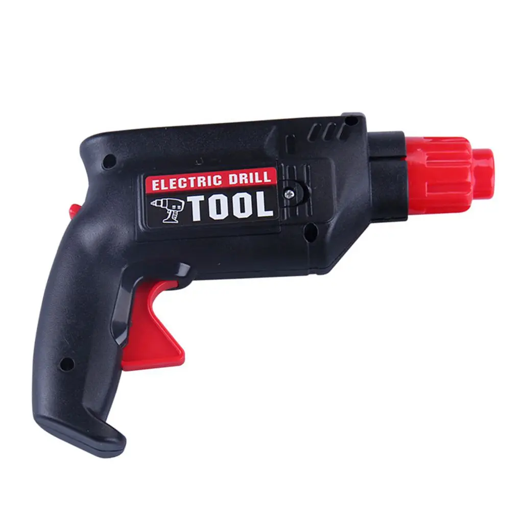 Jungen Kinder Bohrmaschine Spielzeug Kinder Rollenspiel Builder Pretend Spielzeug Simulation Bohrer Werkzeug Set