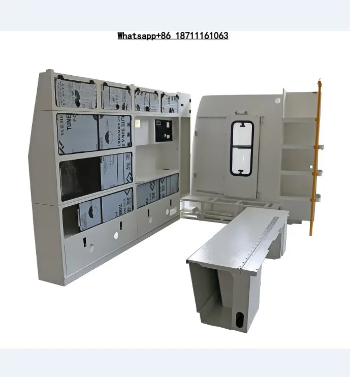 

Custom Aluminum Cabinet for Bens Sprinter Camper Van Ambulance Interior Conversion