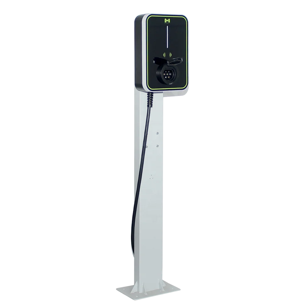 Wallbox 22kw уровень 2 Быстрая зарядка станция EV настенное зарядное устройство 32A настенное крепление