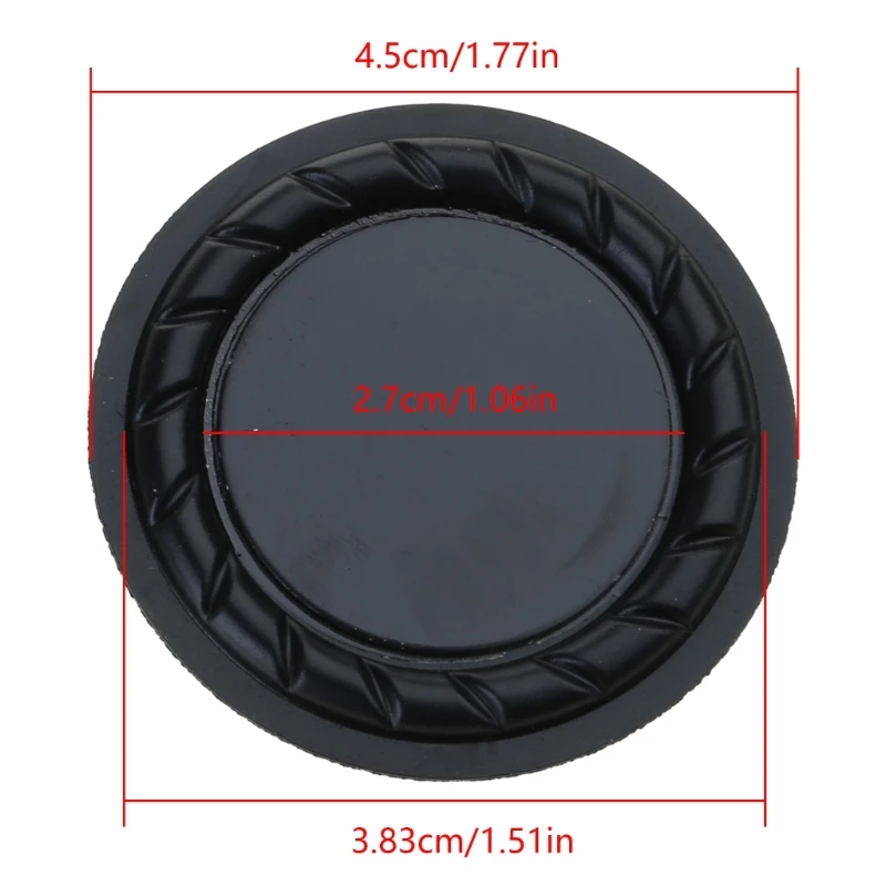 090F 45 มม. ลำโพง Round Round Radiator Radiator ชุด Speaker Bass Diaphragm