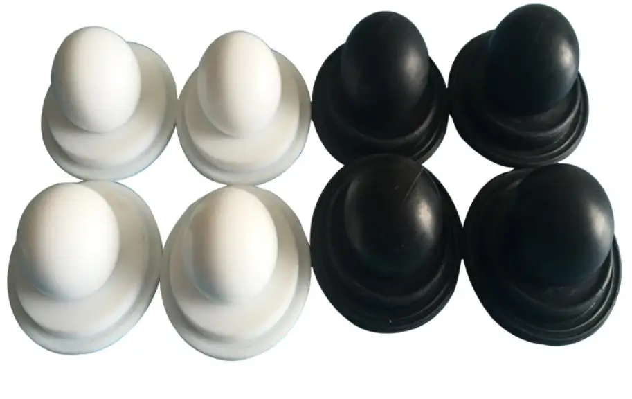 Rubber ball seat QBY/K25/40/50/65/80/100 pneumatic diaphragm pump accessories sealing gasket black ball seat