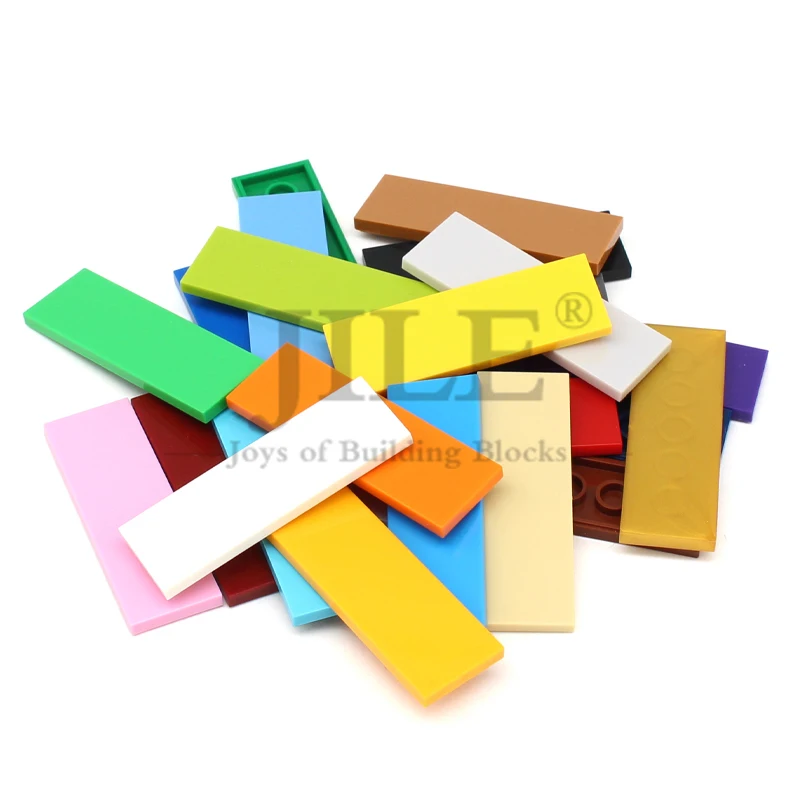 

30pcs MOC 69729 DIY Building Blocks Flat Tile 2x6 Smooth Figure Compatible with Bricks Assembled Educational Creative Size Toys