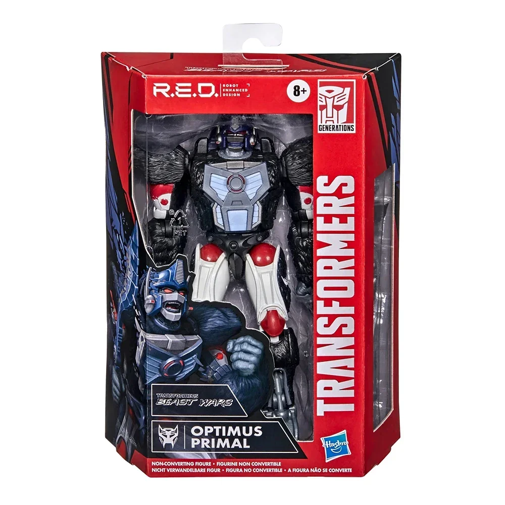 

in stock Transformers R.E.D. [Robot Enhanced Design] G1 Optimus Primal Action Figure Collectible Model Toy Gifts E7845