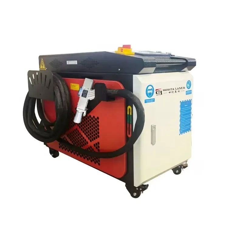 Industrial Portable 1000W 1500W Fiber Laser Cleaner for Oil Rust Dirty Coating Residue Removal