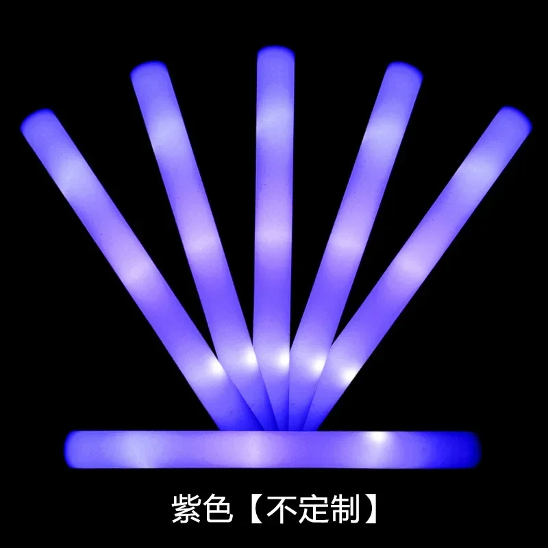 Multicolor concert glowsticks, LED oplichtende foam glowsticks, feestbenodigdheden voor evenementen en feesten