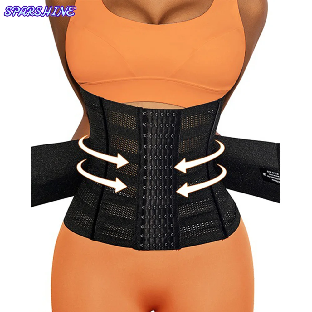 

fajas Double Compression abdominal Girdle Waist Trainer Pressure waistband correction of body posture slimming and shaping Belt