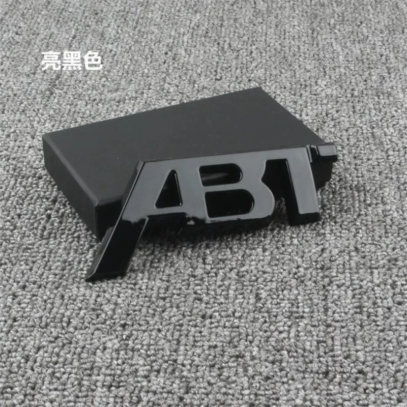 ABT-Style Gloss Black Rear Trunk Emblem - 1PCS Adhesive Badge Compatible with Audi A3/A4/A5/A6/A7/A8 & Q2/Q3/Q5/Q7 Models view 5