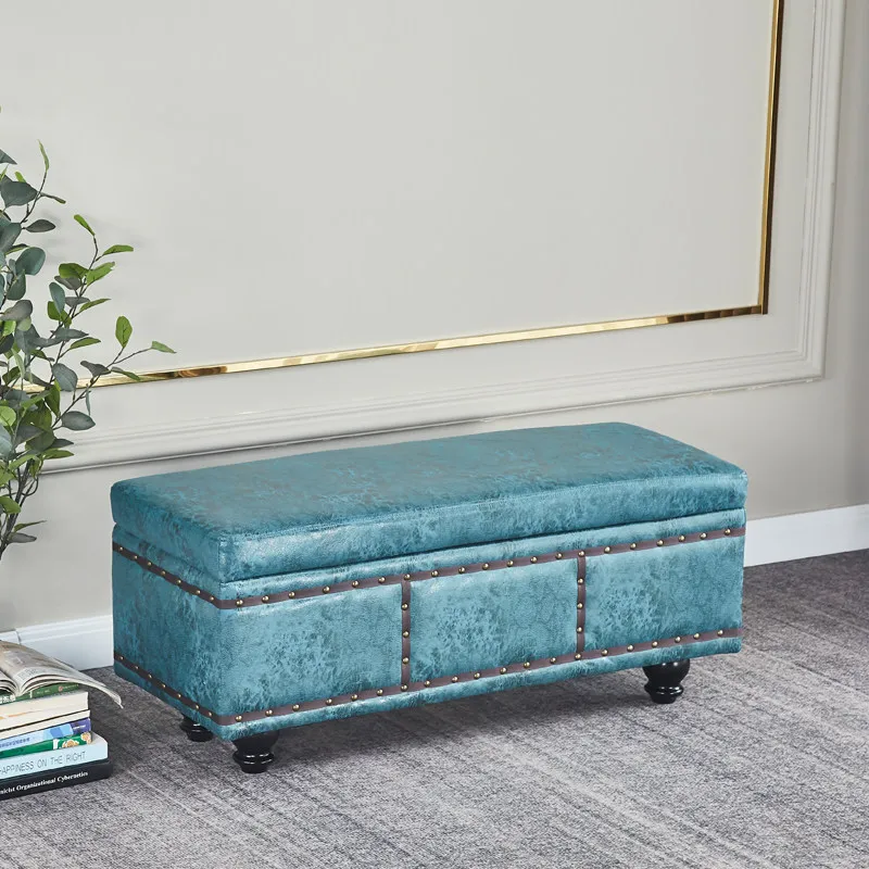 

Home Store Fitting Room Bench, Large Capacity Square Storage Stool, Heavy Duty Non Slip Shoe Seat, Corner Couch Ottoman
