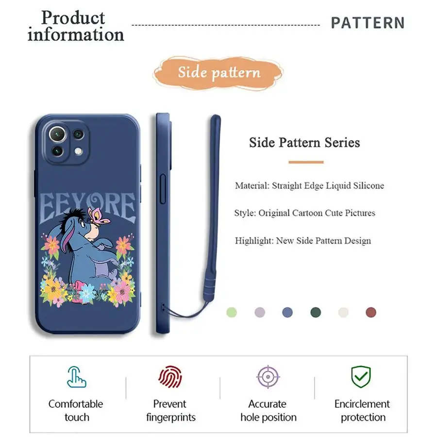 디즈니 위니 더 푸 소프트 커버 케이스 샤오미 미 13 10T 11T 12T 프로 11 12 라이트용