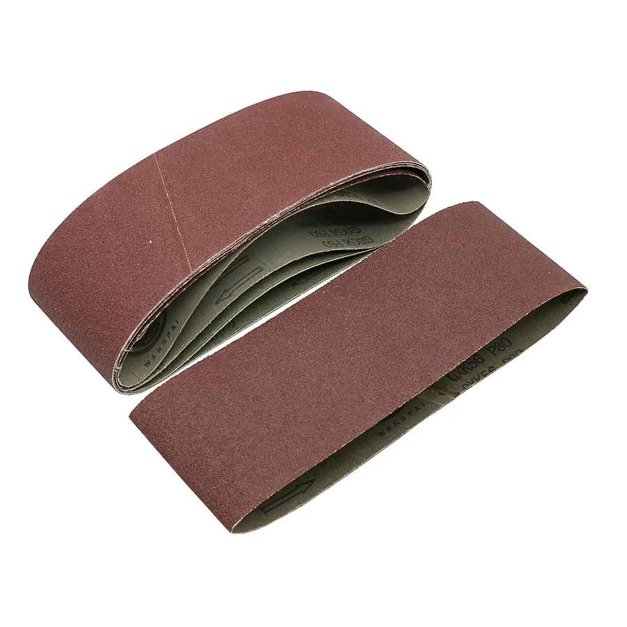 10PCS 100X610MM Abrasive Belt Machine Abrasive Belt 40-800 Grits Sandpaper Abrasive Bands For Sander Power Rotary Tools