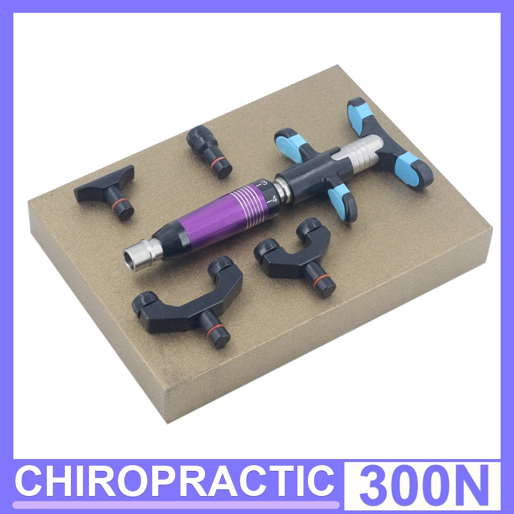 

Manual Chiropractic Adjustment Tool Activation Therapy Limbs Joint Chiropractic Gun Correction Nursing Massage 300N