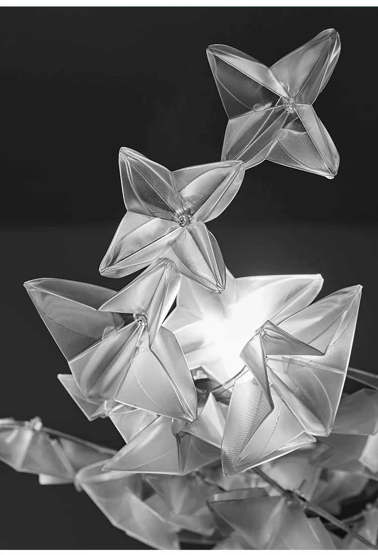 Creative Postmodern LED Chandelier Lighting White
