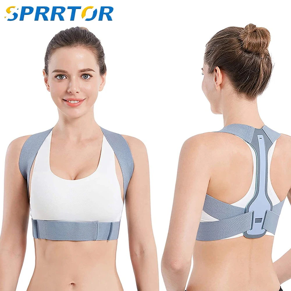 Posture Corrector for Women and Men,Upper Back Brace Straightener Posture Corrector for Clavicle Chest Back Neck Support