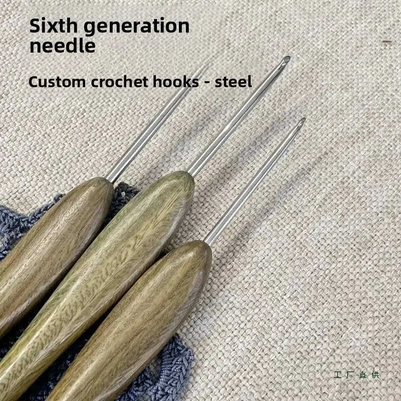 Crochet green sandalwood fragrant sixth generation needle finished crochet