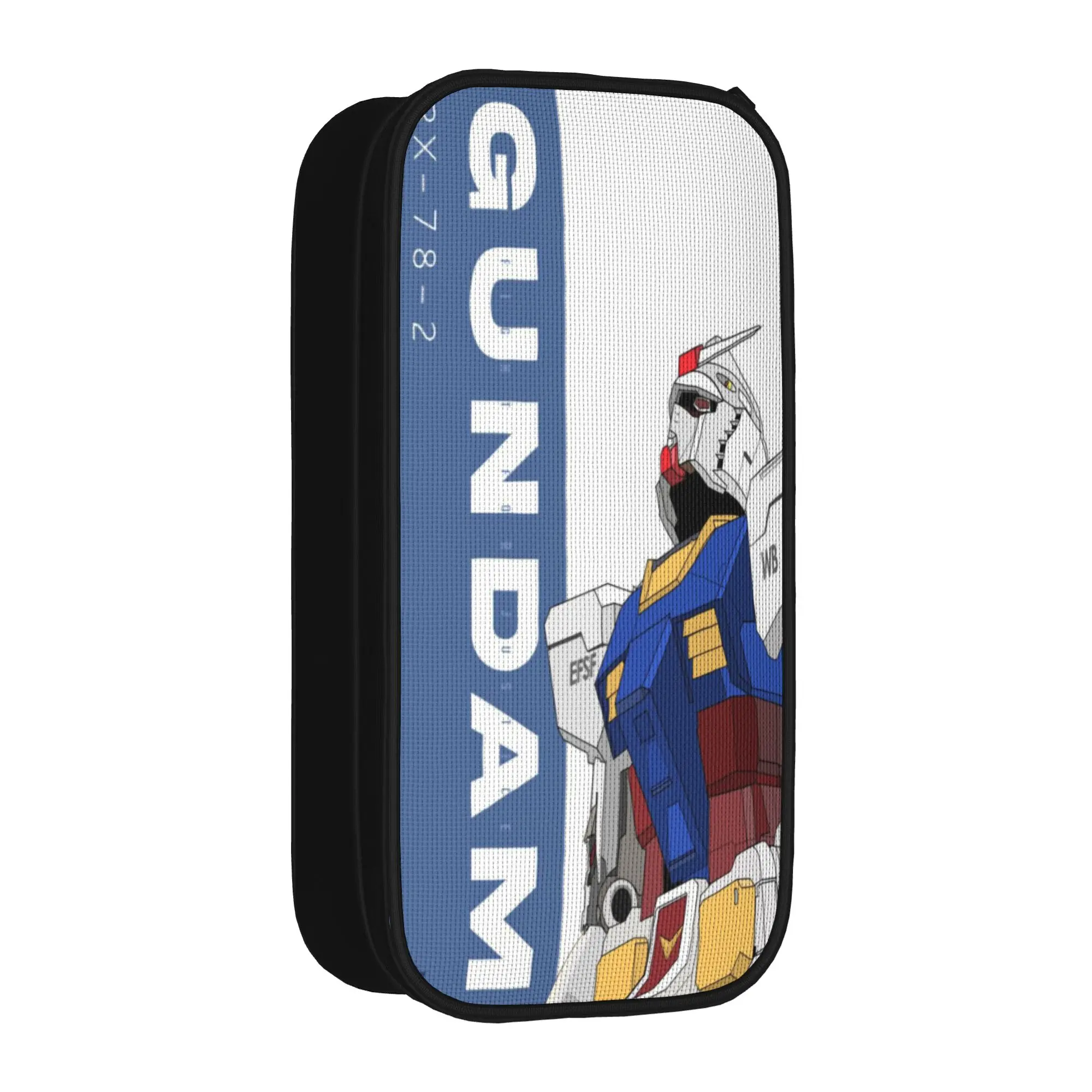 

mobile suit gundams Pencil Cases Lovely Pen Holder Bag Girl Boy Big Capacity School Supplies Gift Pencilcases