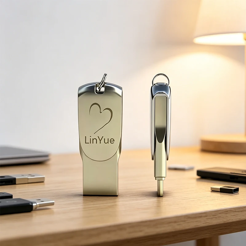 Type C Flash Drive 64GB Pendrive 128GB USB C Pen Drive For Xiaomi 32GB 16GB Disk Personalized USB 2.0 Stick For Huawei