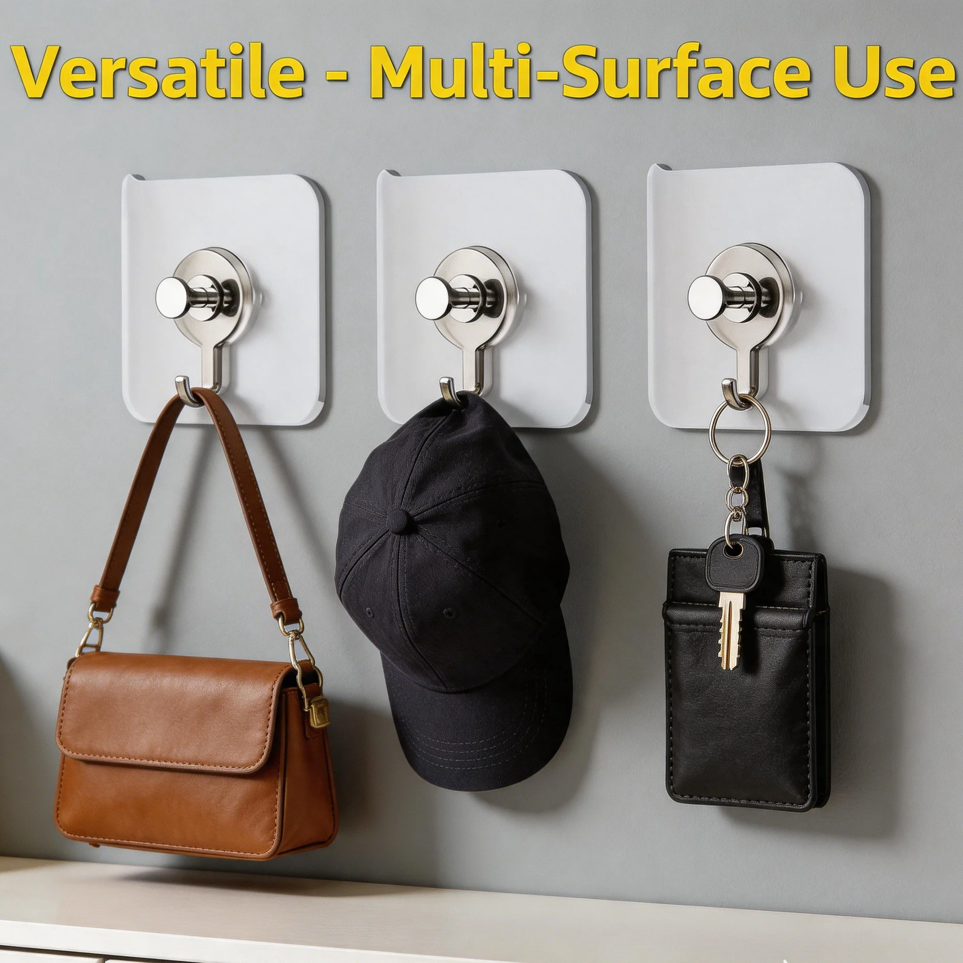 Strong Adhesive Hooks Picture Frame Holder Poster Clock No Drilling Hooks Home Kitchen Bathroom Waterproof Hanger Screw Hooks