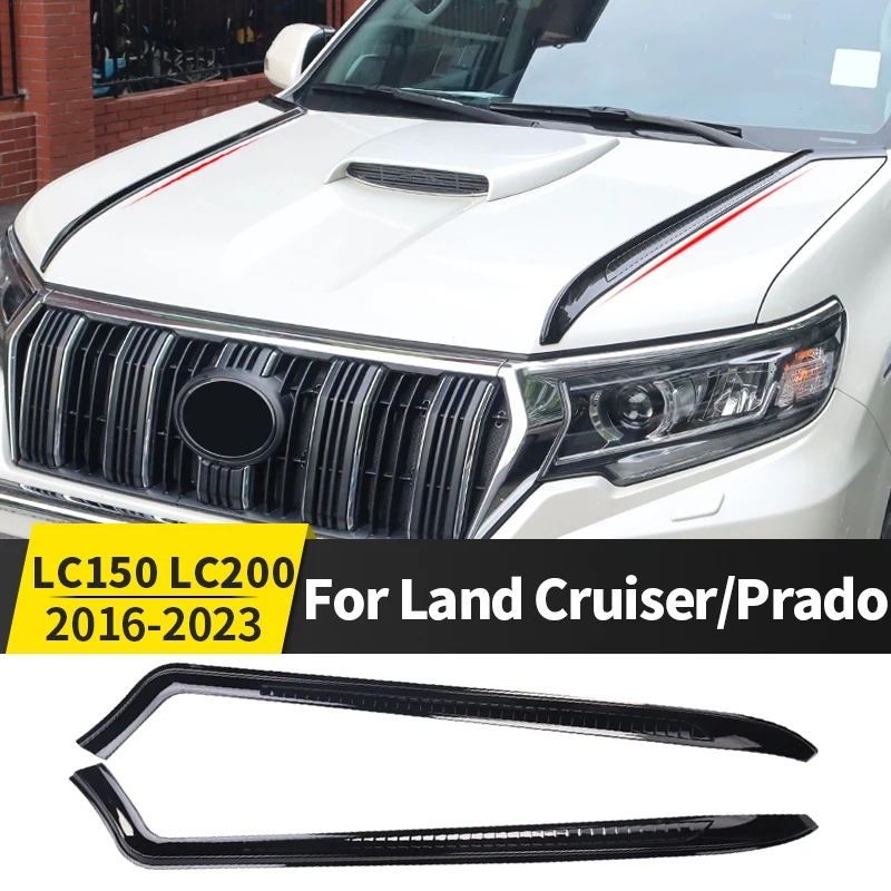 

For Toyota Land Cruiser 200 Prado 150 Modified Accessories Engine Warehouse Cover Decoration LC200 Fj150 off-Road Cool Style