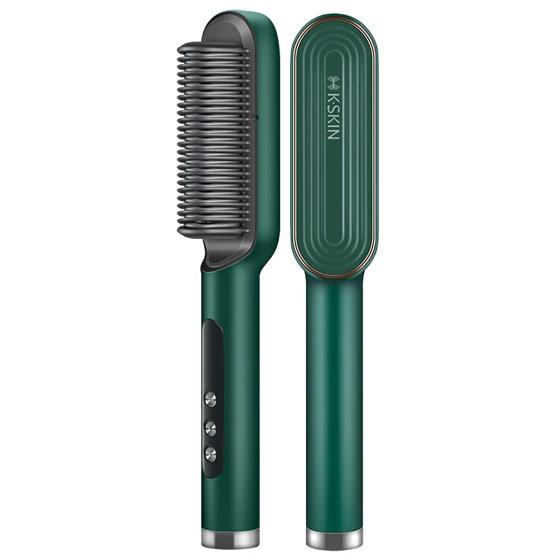 

Straight Hair Comb Negative Ion Straight Roll Splint Portable Rechargeable Hair Straightener Dual-purpose Does Not Hurt Hair